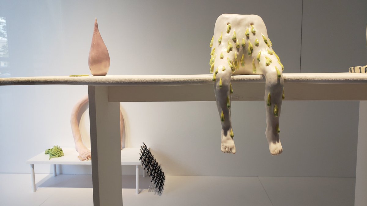EskerFoundation's tweet photo. Did u know this exhibition is open 24/7 & #freeyyc? Take a walkπΆββοΈ in #Inglewoodyyc & view #KasiaSosnowski in the #EskerProjectSpace street level on 9th Ave π #ceramics #contemporaryart #calgarytodo #calgaryfree https://t.co/DXo144odrY