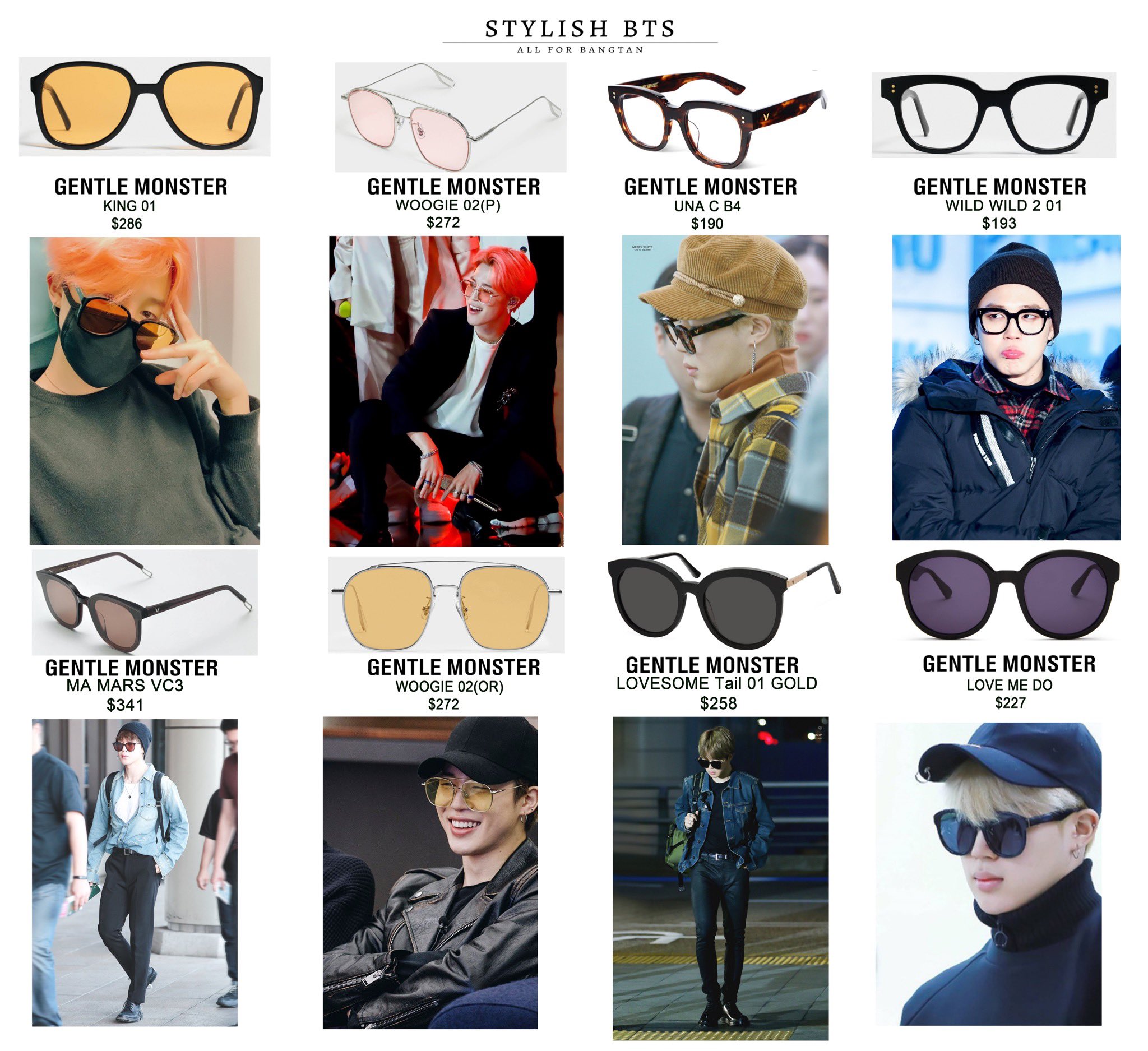 Gentle monster hotsell sunglasses jimin