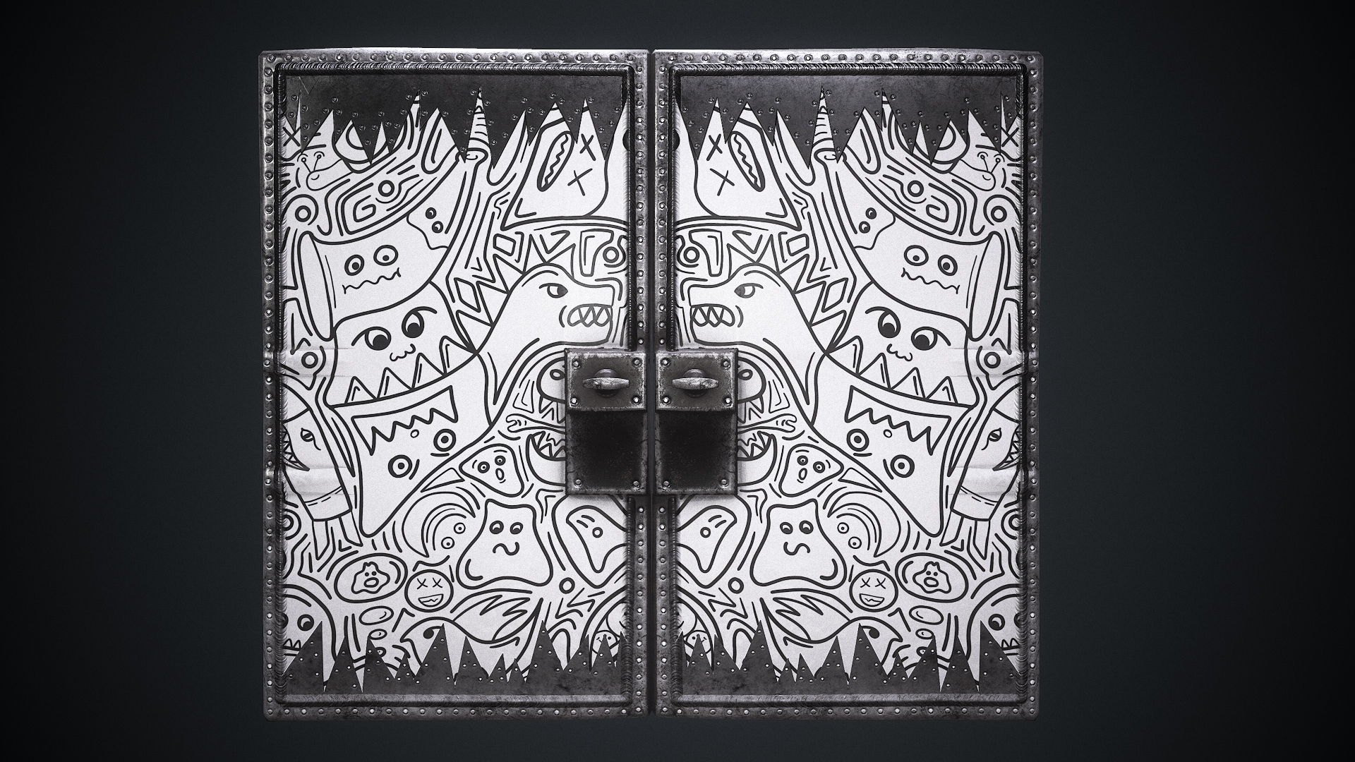 раст metal door фото 24