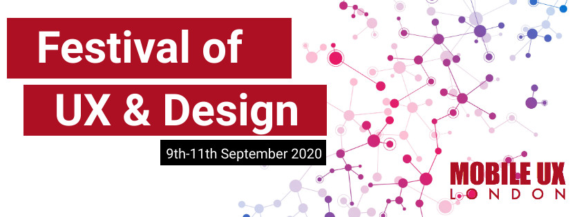 Festival of UX & Design(Online)-3 days,500+ attendees & speakers from great companies such as @Google,@IBM_UK_news,@Conjure,@Microsoft,@clearleft,
@Inviqa,@HSBC_UK,@tyk_io,@balsamiq,@jlandpartners,@Intuit,@bp_plc,@Deloitte,@REDINTERACTIVE1,@Interactius_UX & @Disney_UK.
