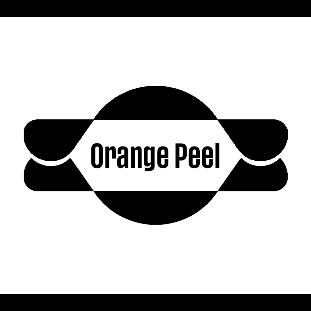 ZedmanDesign's tweet photo. Logo Concept for a fake company called "Orange Peel" https://t.co/d1Ja9DMI6f