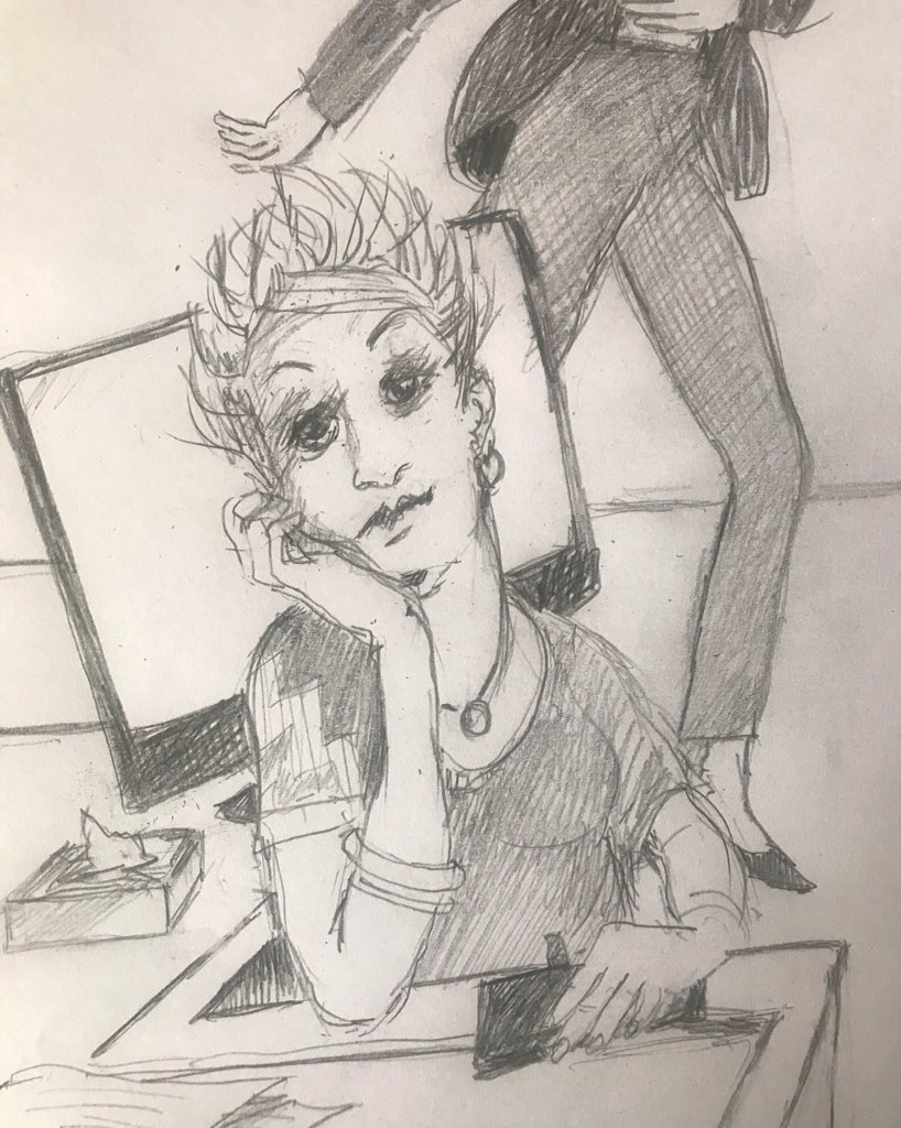 As we draw Season 1 of #TheScenePodcast to a close let’s revisit this week’s artist’s response from Angela Holt Plotel. Slade graduate &amp; renowned West London artist, Angela has exhibited across London &amp; is currently showing Paintings &amp; Prints at The Old Reservoir, Sidmouth, Devon