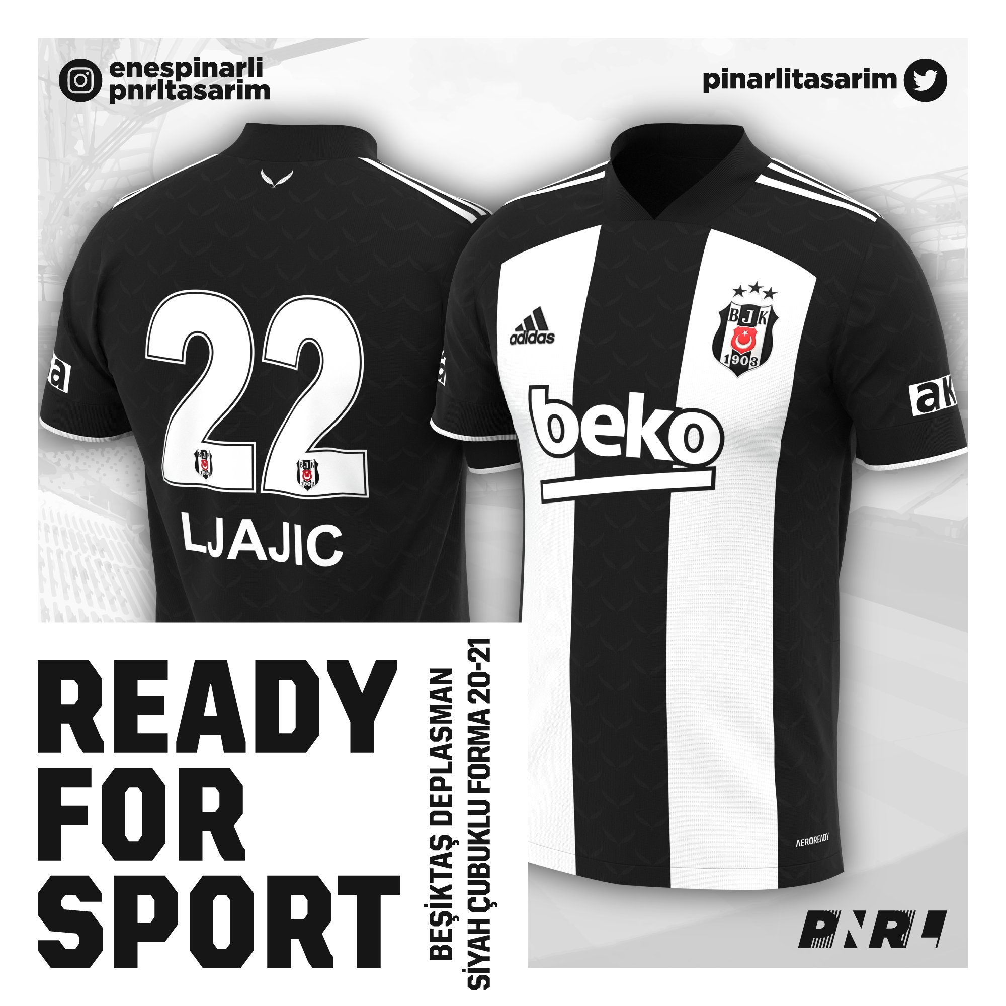 Beşiktaş JK 20/21 x adidas #Adidas #BeşiktaşJK #apparel #camisa #camiseta # camisetas #concept #footbalkitdesigns #football…