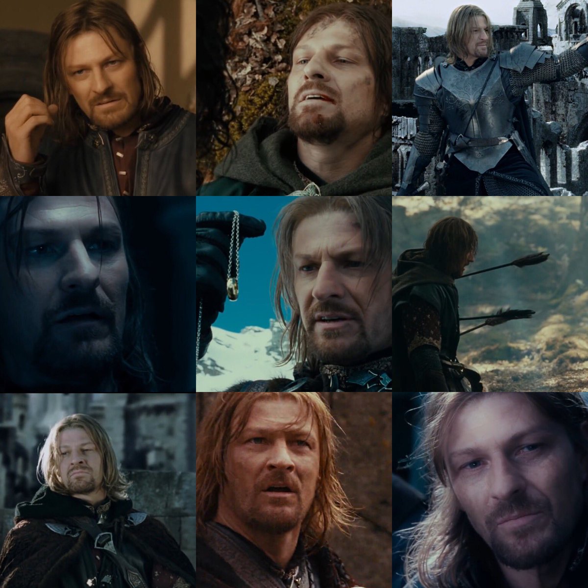 Borimir, Captain of Gondor, loyal member of the fellowship