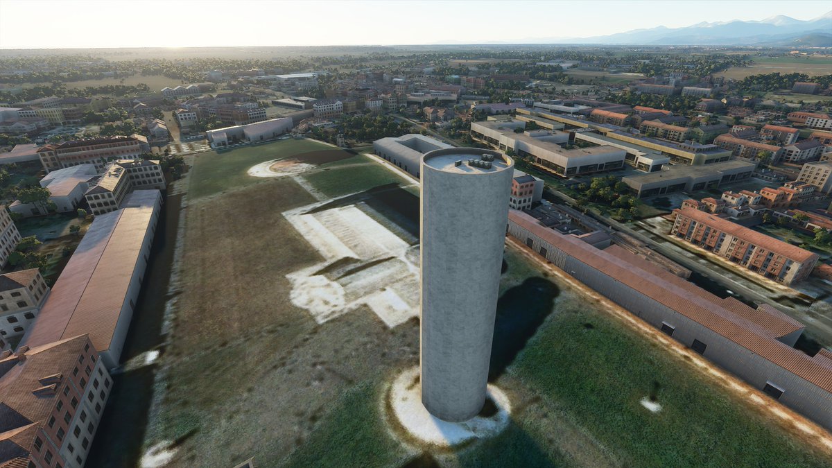 1/9 Some of my favourite sight-seeing destinations so far from Microsoft Flight Simulator 2020. Starting with the Leaning Tower of Pisa. If you close your eyes, you can almost hear the gentle hum of its famous roof mounted air-con unit.