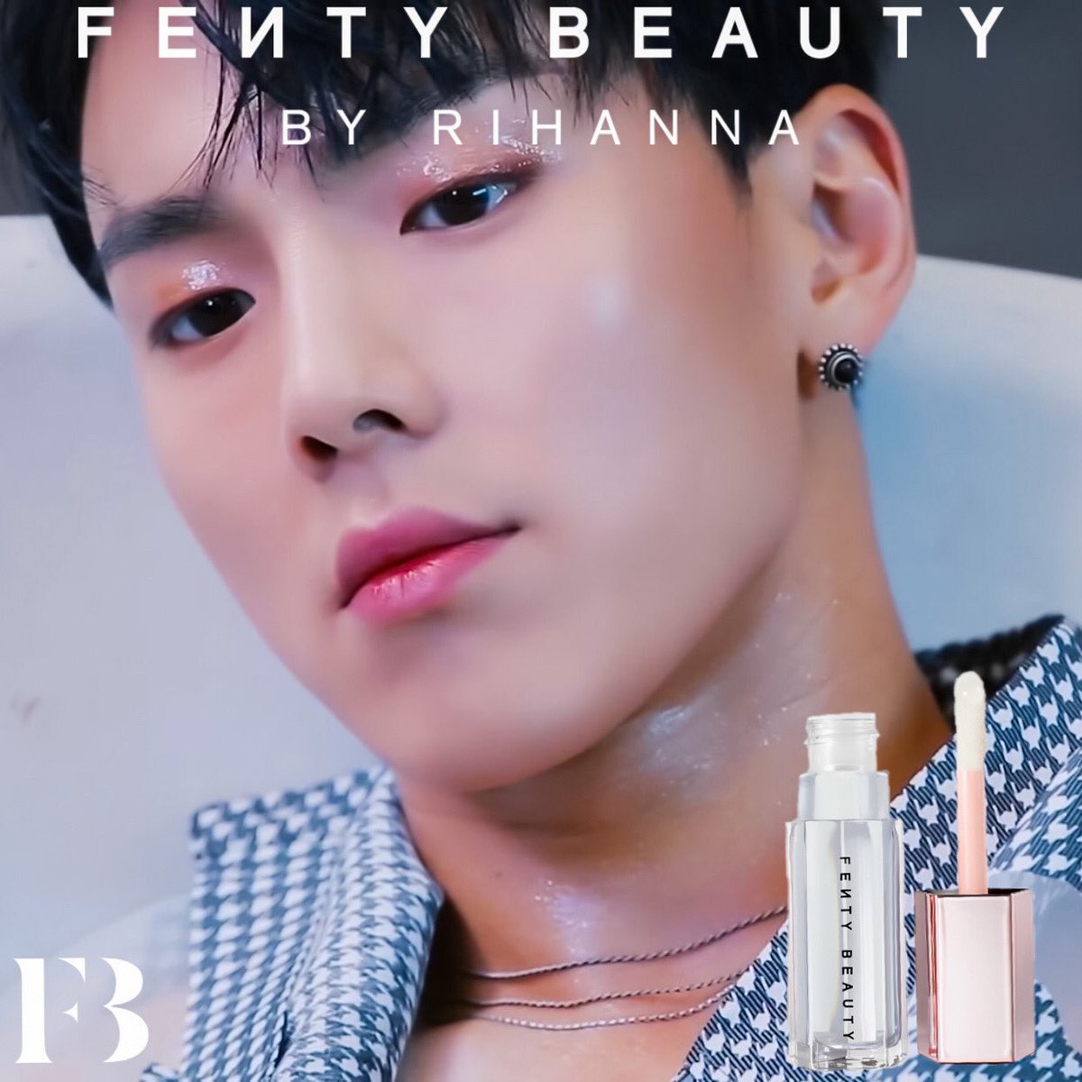 MONSTA X + WONHO FOR FENTY.
