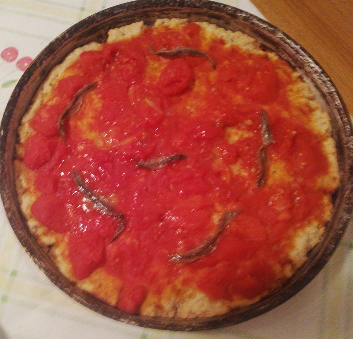 70Piredda's tweet photo. Stasera #pizzafattadame #semplice #pomodoroeacciughe
#anchesi ๐โ๏ธ๐๐ https://t.co/bBWZ0n8nCL