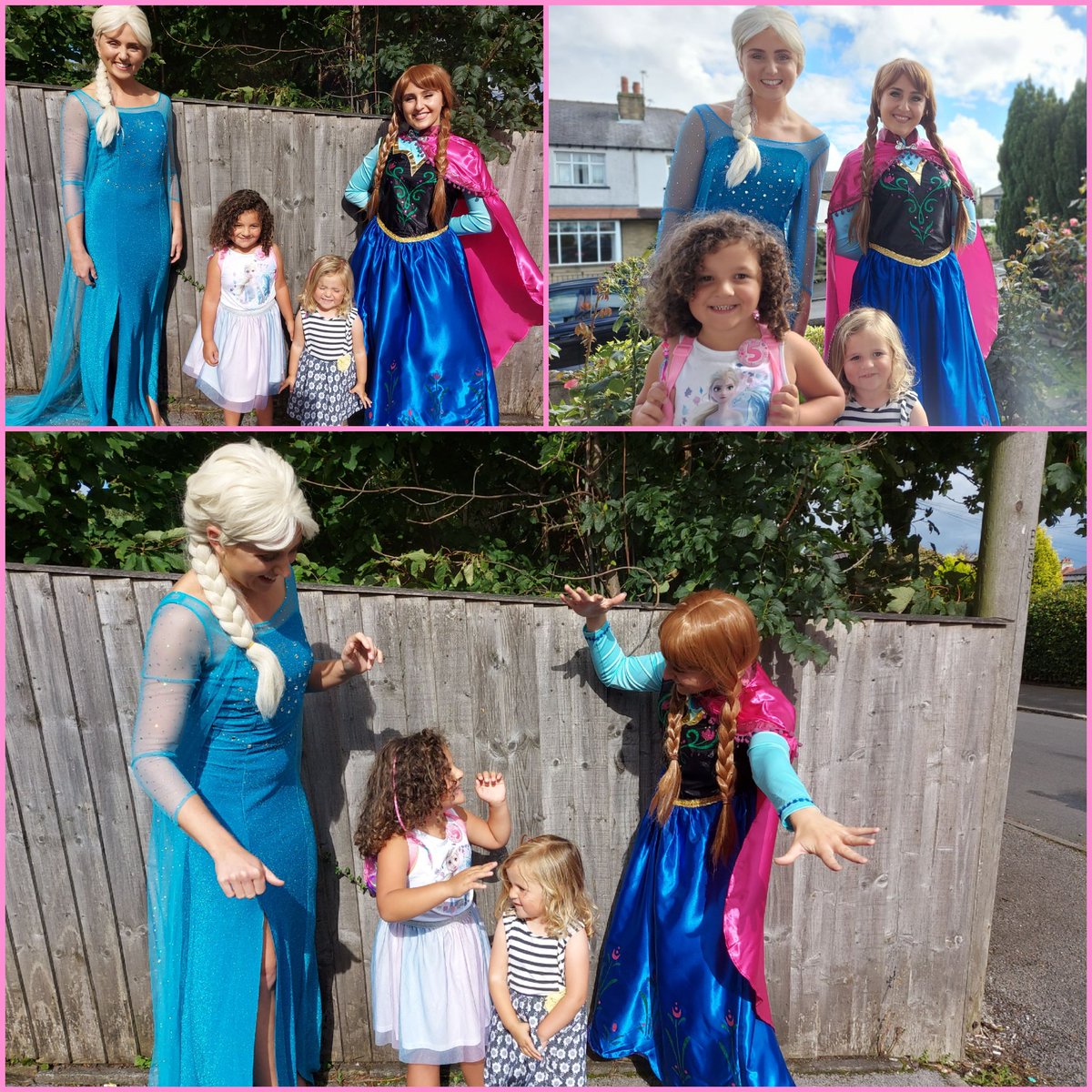 czeb3003's tweet photo. @TheDanceMob absolutely made Imogen's day! Her 5th birthday will certainly be one to remember!! Thank you Anna and Elsa for our door step visit. 100%recommend x https://t.co/VPuHsZrV88