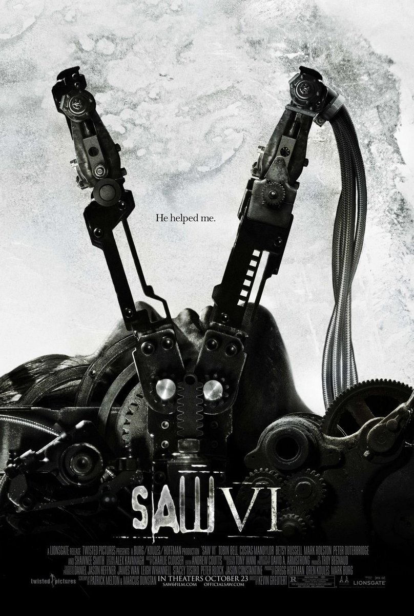 8/23/20 (first viewing) - Saw VI (2009) Dir. Kevin Greutert