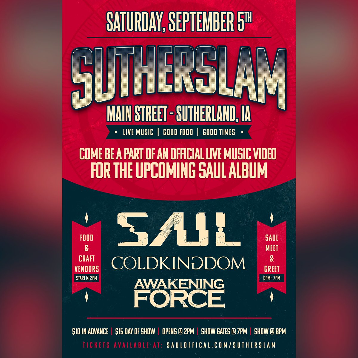 saulband's tweet image. September 5th!