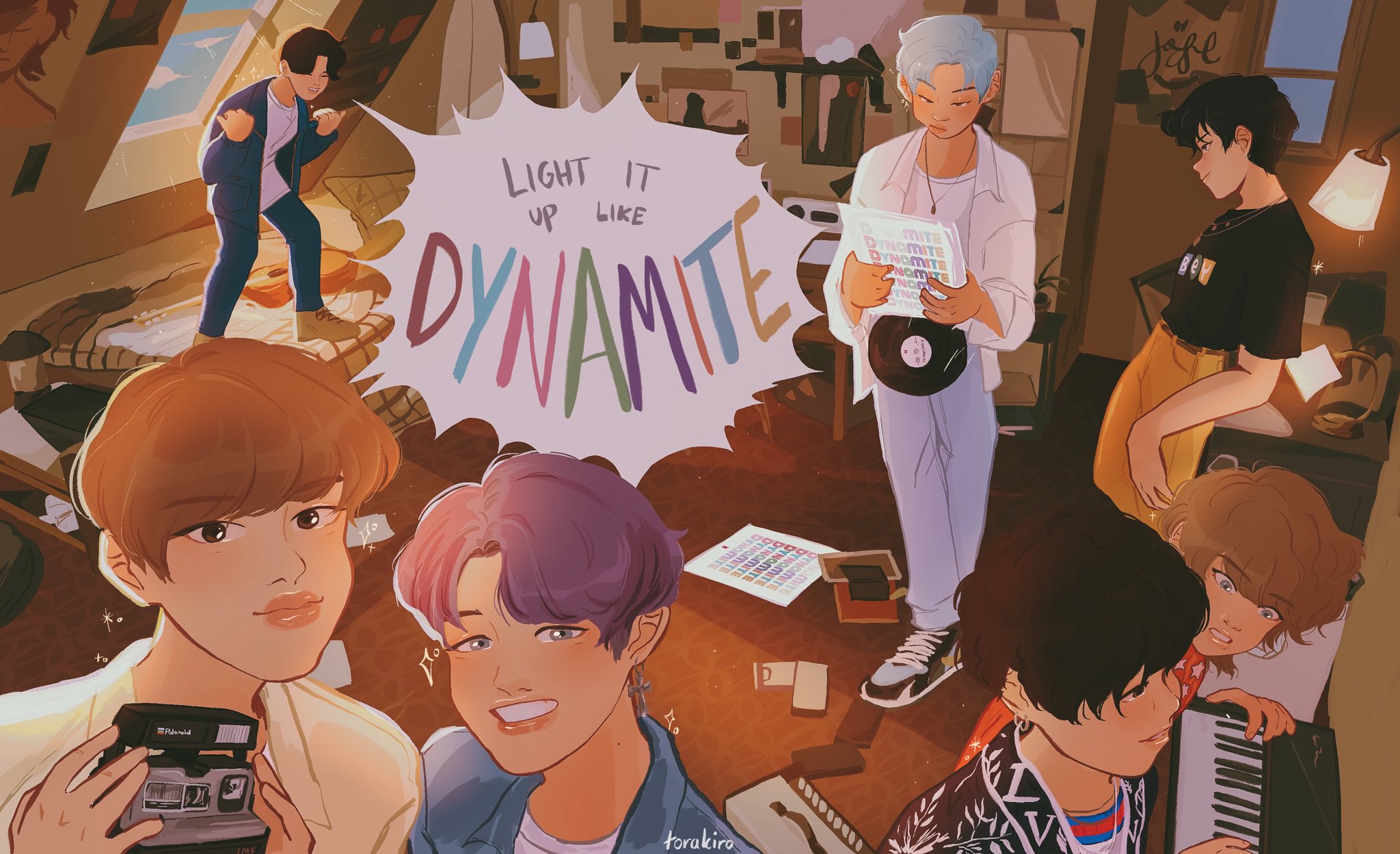 #BTS_Dynamite. 