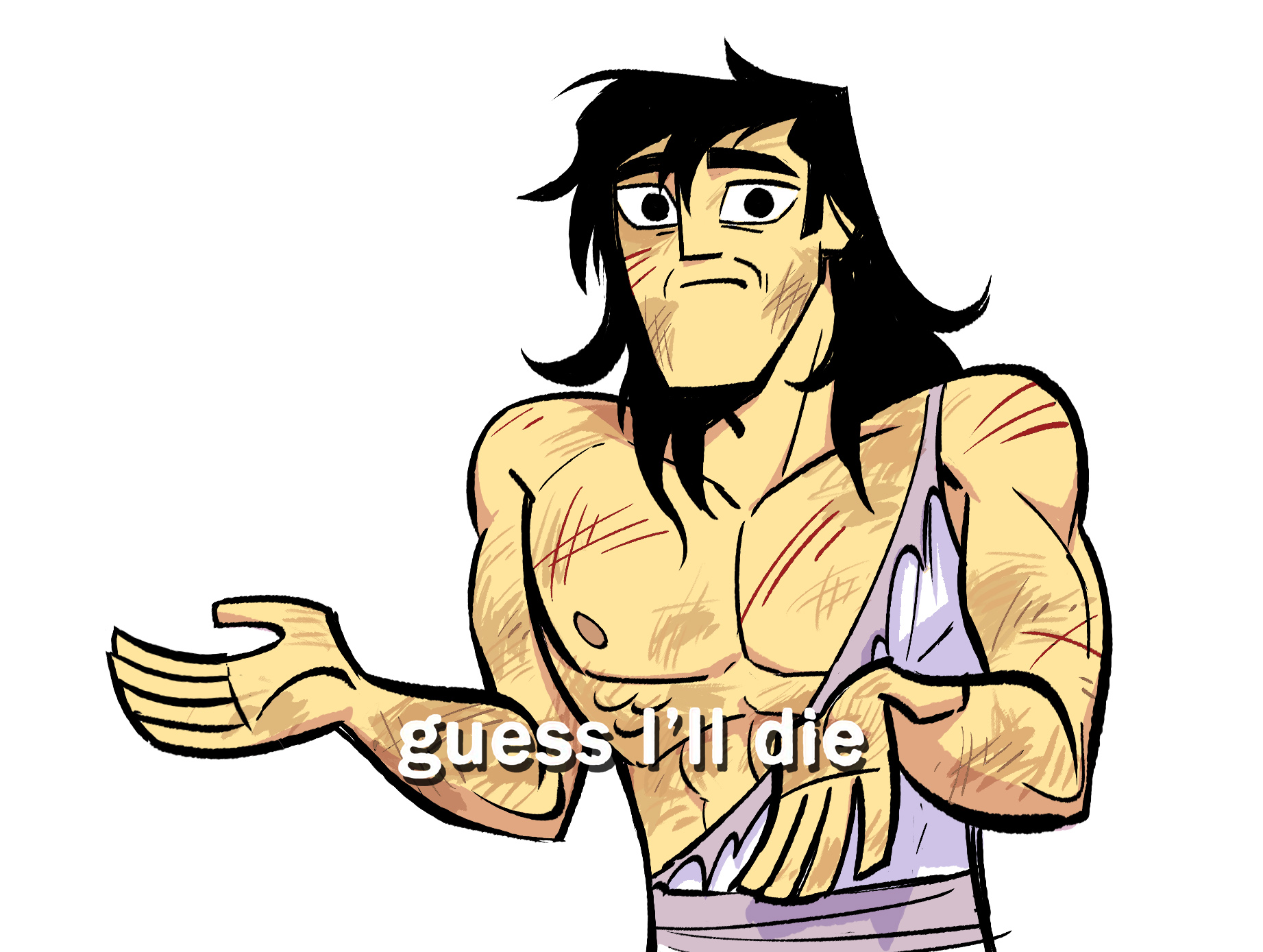 Janie Lee on X: So I've been playing Samurai Jack: battle through time and  I learned that the more damage you get the more Jack becomes naked...  t.cob3HoZR09g7  X