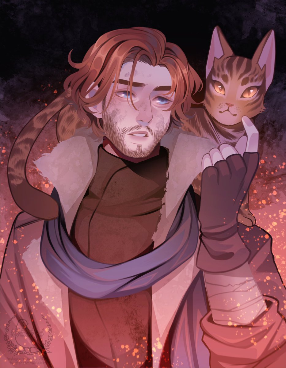 LilBluuBird's tweet photo. I finished Caleb!!! I love him, a good stinky man!! @CriticalRole 
#CriticalRole #criticalrolefanart #CriticalRoleArt #MightNein #illustration #art #myart https://t.co/owEFjL0zVm