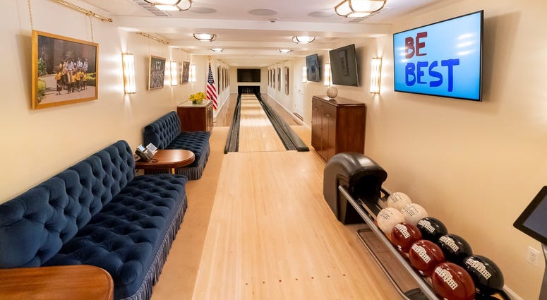 Even the bowling alley has been remodeled . . . the children that visit LOVE it.