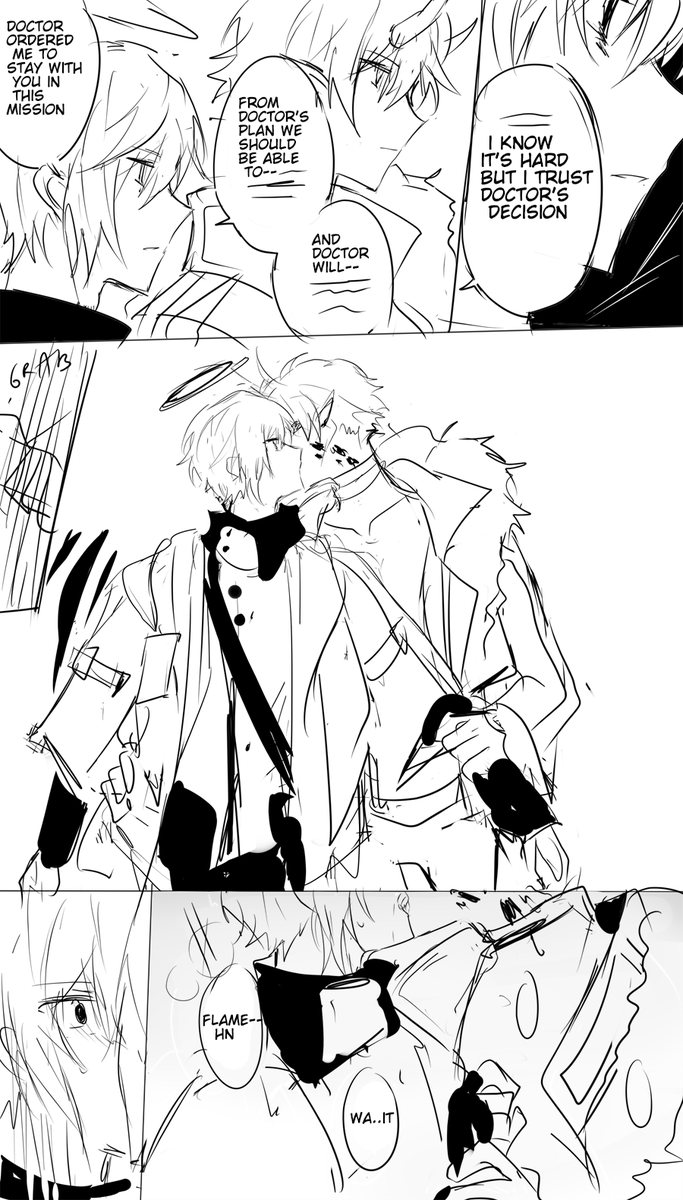 flame -> exe -> doctor
it's 3 am but i need to get this scenario out of my system 

#FlamExecutor #炎葬 #Flamebringer #Executor #flamexe 