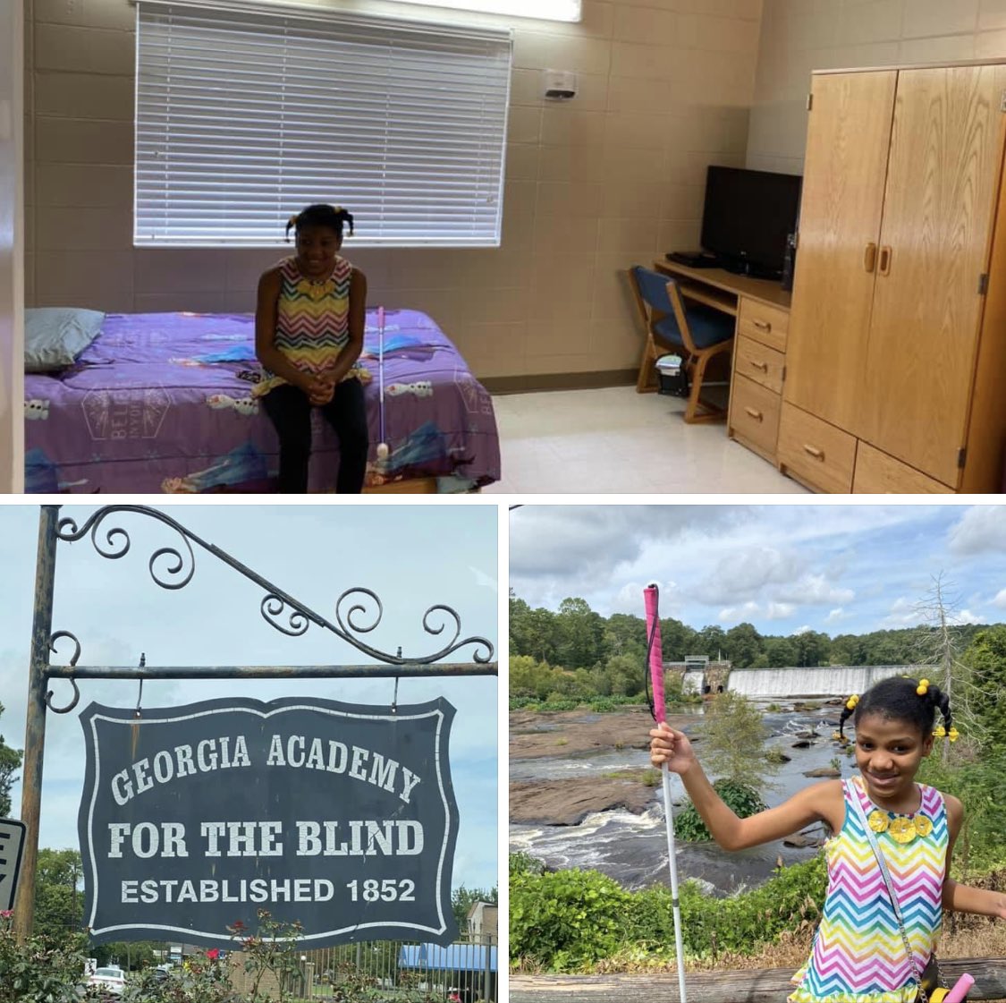 ItsMsFranklin's tweet photo. We have watched Z grow from 1st-5th grade at @LPES_Patriots . Today she officially begins her journey at the Georgia Academy for the Blind! We are proud of you and excited for your new setting❤️��� keep shining like the star you are 💫 https://t.co/nKfOiv07rV