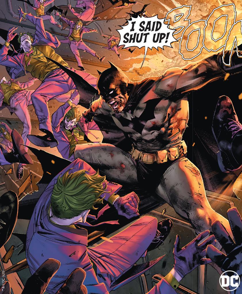 eerste Slijm nemen Batman on Twitter: "DID HE STUTTER? Share your thoughts on BATMAN #97 🦇  #JokerWar https://t.co/SnHU9ISRyb" / Twitter