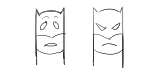 PLUS emoting while wearing masks... I love when batman's mask moves w his face like 