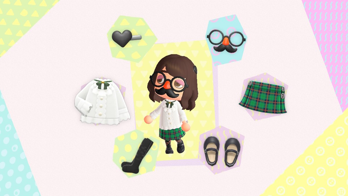 bugoffs's tweet image. yes i love the stache and glasses item