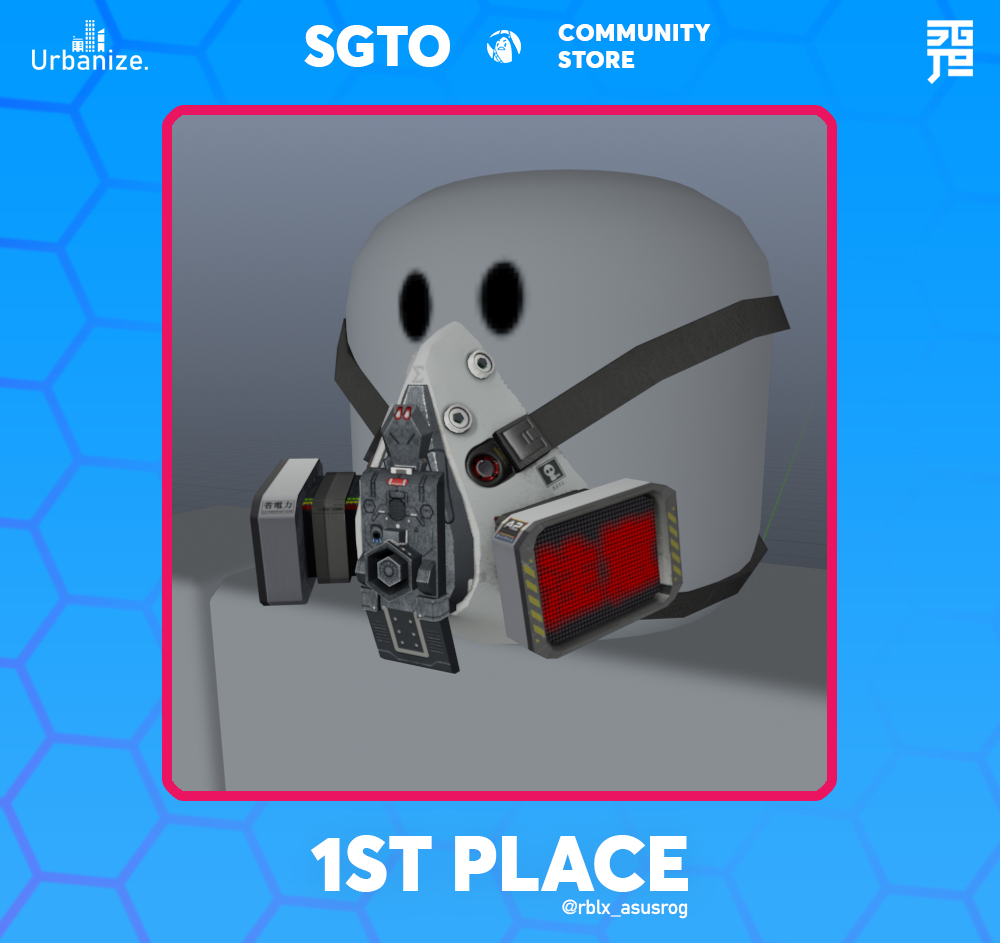 🔥 Congratulations to @rblx_asusrog for taking 1st place in our cyberpunk UGC contest! We can't wait to see your work on the official Roblox catalog 🥰
Keep your eye open for another contest coming soon :o
#RobloxUGC