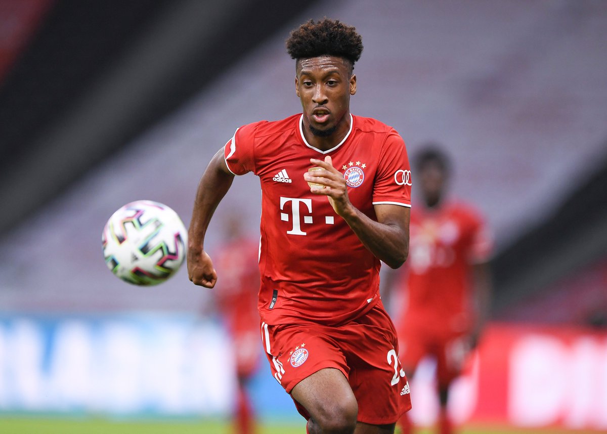Kingsley Coman has now won:

🏆🏆🏆🏆🏆 Bundesliga
🏆🏆🏆 German Supercup
🏆🏆🏆 German Cup
🏆🏆 Ligue 1 
🏆🏆 Serie A
🏆 French Supercup
🏆 Italian Supercup
🏆 French Cup 
🏆 Italian Cup
🏆 Champions League 

20 trophies aged 24 🤯
