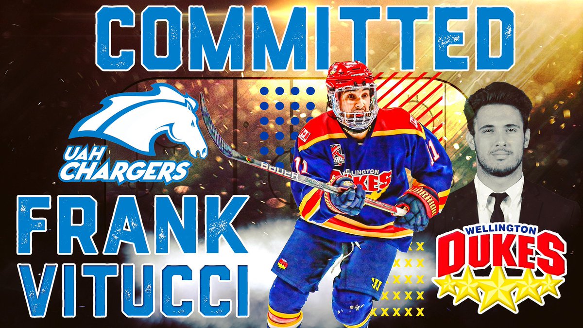 Congratulations to <a href="/FrankieVitucci/">Frankie Vitucci</a> on his commitment to <a href="/NCAAIceHockey/">NCAA Ice Hockey</a> Division 1 <a href="/uahhockey/">UAH Hockey</a> 

(📷 Amy Deroche &amp; Tim Bates/OJHL Images)
