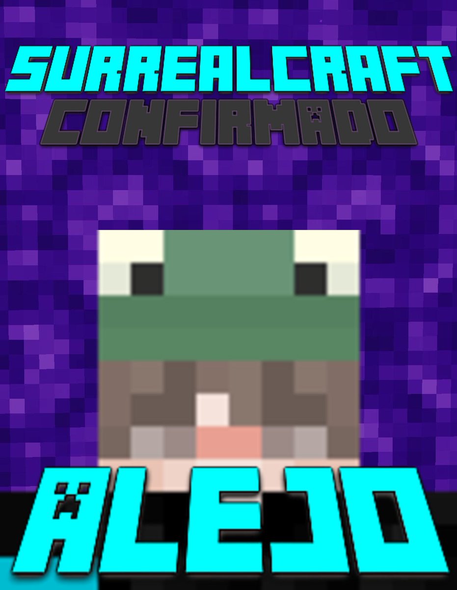 Surrealcraft3's tweet photo. !PARTICIPANTE CONFIRMADO!

ALEJO

El es solo alejo y ya 😎

#SurrealCraft https://t.co/0RJvq5915N