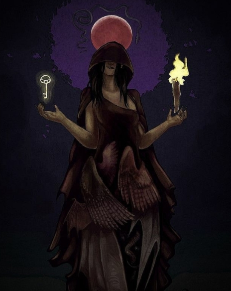 PowerMagick's tweet photo. Poema a Deusa Hécate ✨🌙🖤
.
#hecate
#hekate
#daygoddesshecate #daygoddess #trivia #goddesstrivia #deusatriplice #magia #goddessmagick #witchcraft #traditionalwitchcraft #craft #poemapagao #magicwandstorebr #witchcrafts #witchofinstagram #witchshop #witchtrials https://t.co/p2HrTywIn8