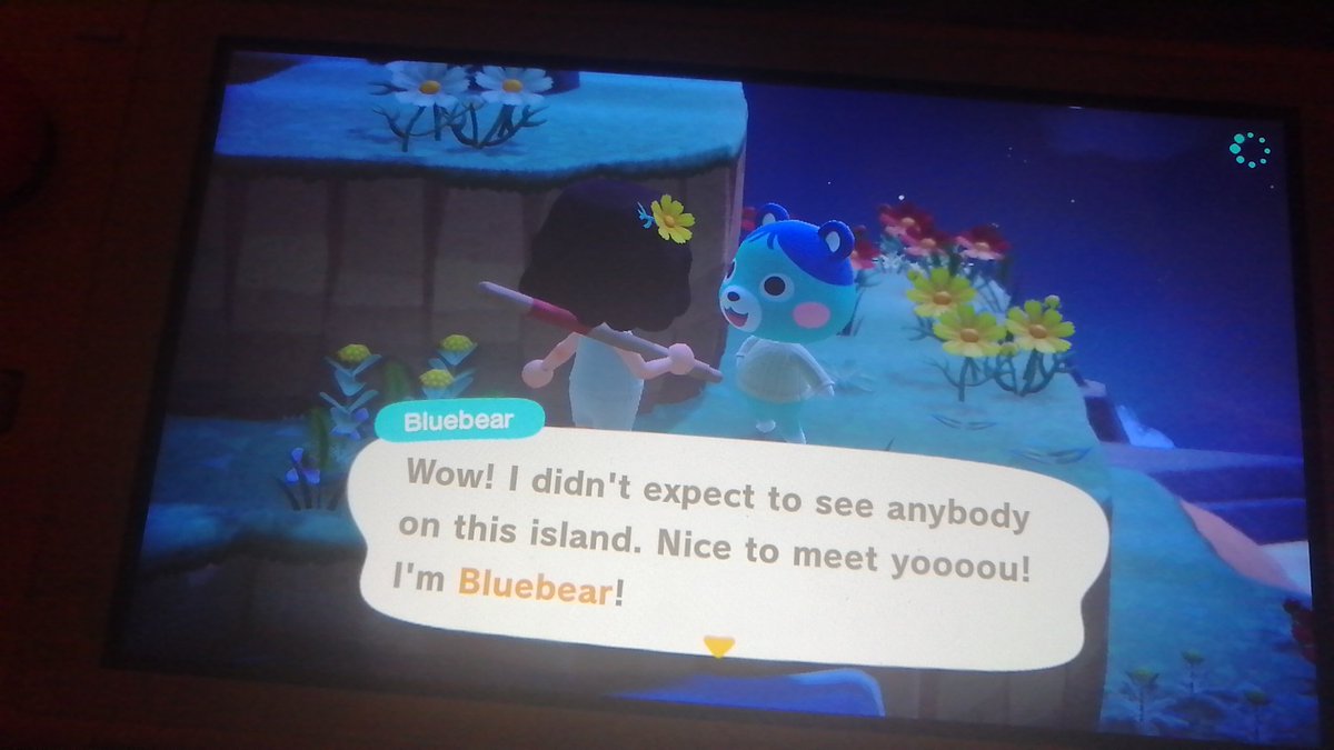 Island 14: Bluebear. At this point I should start a business for finding popular villagers 
