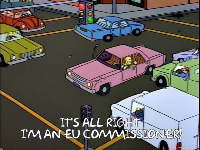 iresimpsonsfans's tweet photo. Actual footage of Phil Hogan not giving a fuck about the laws https://t.co/hnD6bpq2e5