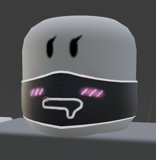 Blizzei On Twitter Ugc Concept 29 Drool Fashion Mask Practiced Texturing Materials With This Little Concept Last Night And Yes This Is Inspired By An Existing Face Mask Robloxdev - drool roblox
