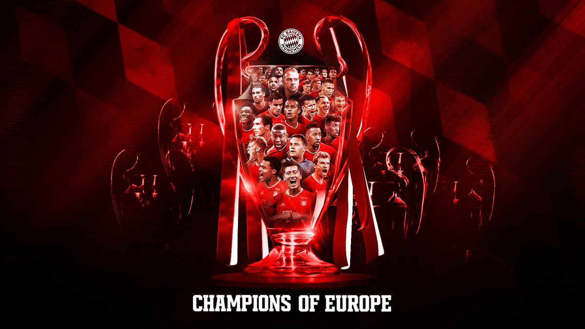 FC Bayern München on Twitter: " CHAMPIONS #MiaSanChampions #FCBayern #UCLfinal https://t.co/RI6li7azCz" /