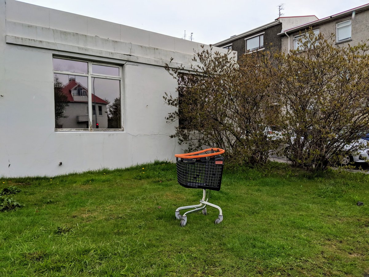 Veglegur runni og gras