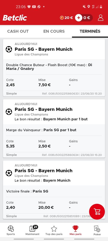 MiniMin0t's tweet image. Pas de final, plus d'argent 😭
#PSGBayern #PSGFCB #RMCChampions #UCLfinal #FCBPSG #ParisEstMagique