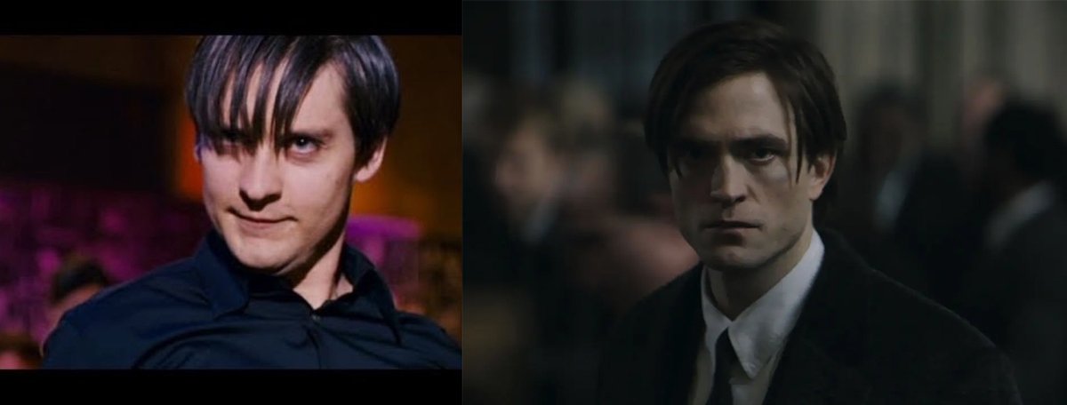 Look, Matt Reeves' Batman trailer was cool. I dug it. I'm gonna see it.
BUT.
One shot in particular did remind me of something. ;)