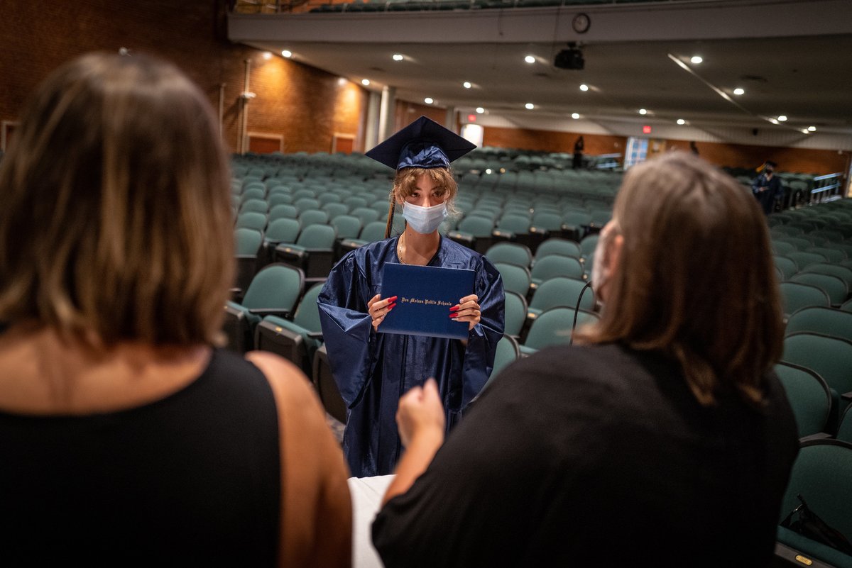 DMschools's tweet photo. Yesterday was our ninth and final personal commencement event to celebrate the #Classof2020, welcoming 112 new DMPS graduates representing all of our high schools. Congratulations to them all! See more at https://t.co/bRAs73S5De https://t.co/dTw8KmtyvL