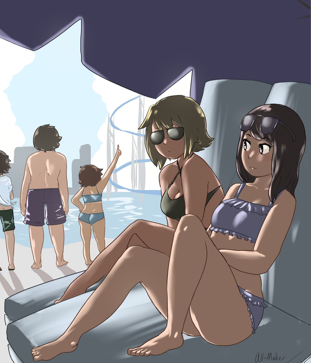 AllMaker's tweet photo. i contributed to cg art (and script editing!) on highly rated yuri visual novel First Snow! here's the art i did for the guest art gallery.
#FirstSnowVN
https://t.co/PQyZEK1lzb https://t.co/S256fkH6Aq