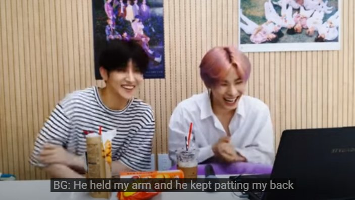  #ELAST Baekgyeol said that he is a fan of Wooyoung!He talked about the time when he met Wooyoung after Show Champion where he also chose him as his bias   @ATEEZofficial  #ATEEZ    #에이티즈  