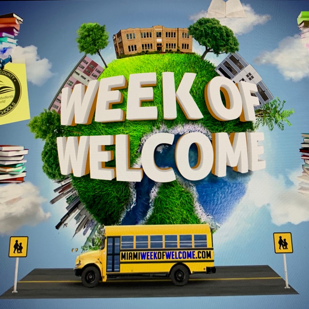 SHialeahElem's tweet photo. Week of Welcome starts tomorrow! Click here for more info https://t.co/h5ZWecZokW
@MDCPSOperations @MDCPSCentral @MDCPS_CRO
#PrincipalTellez #ToProficiency&amp;Beyond 🚀
#HomeoftheSharks #Schoolwitha❤️ https://t.co/twgE2nAih5