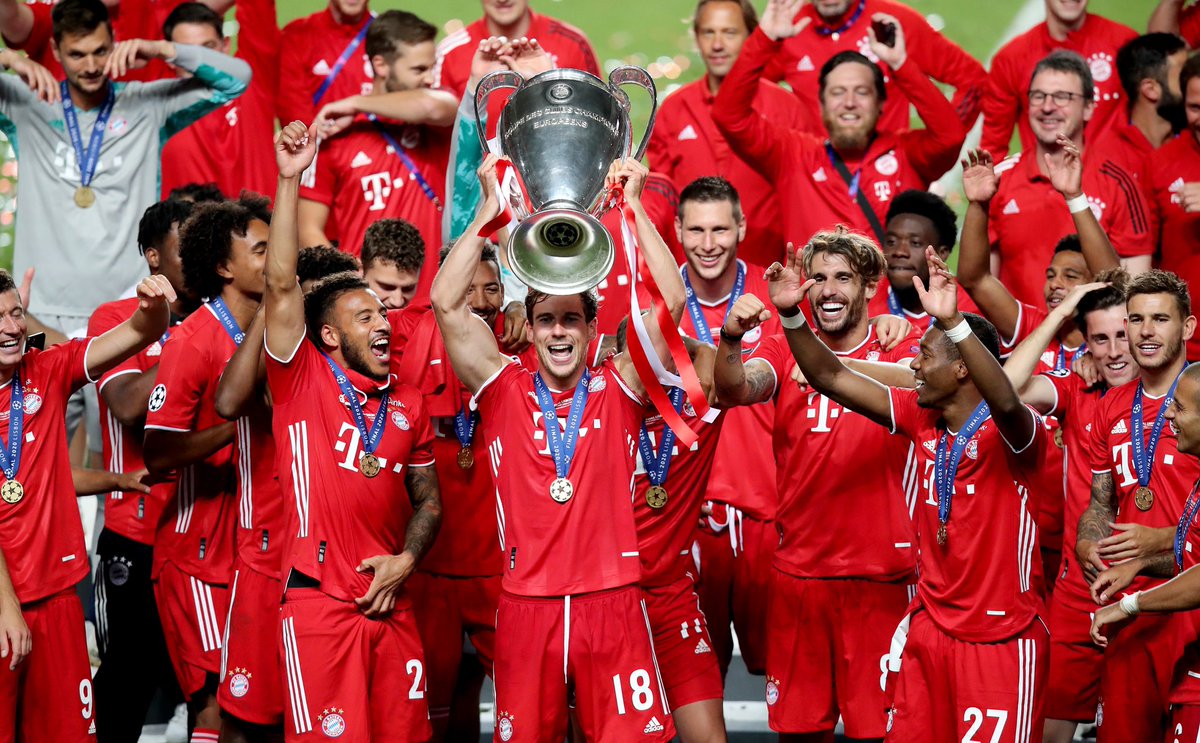 leongoretzka_'s tweet photo. Champions of Europe! 🏆 @FCBayern https://t.co/gZ0WPjDZcx