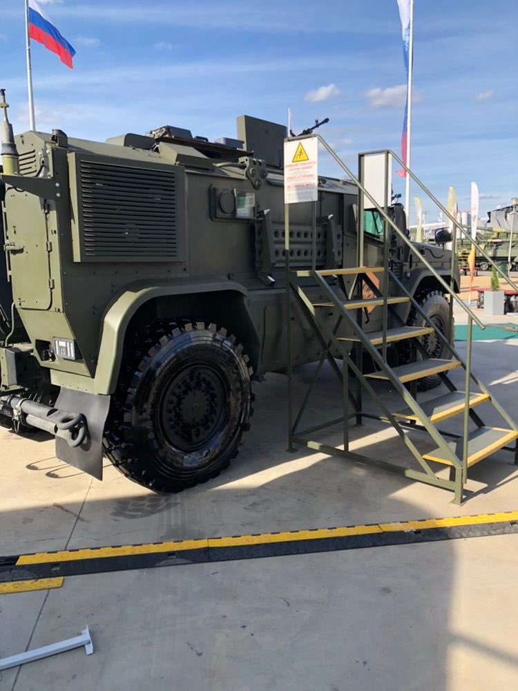 Photos of the air defense variant of the Typhoon-VDV, the Typhoon-PVO. 33/ https://t.me/infantmilitario/43749