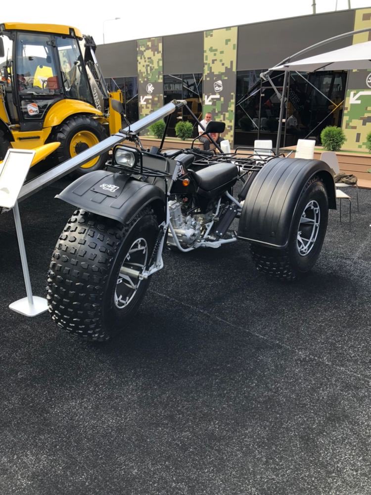 Photos of the Barkhan tricycle from the Degtyaryov Plant. 34/ https://t.me/infantmilitario/43768