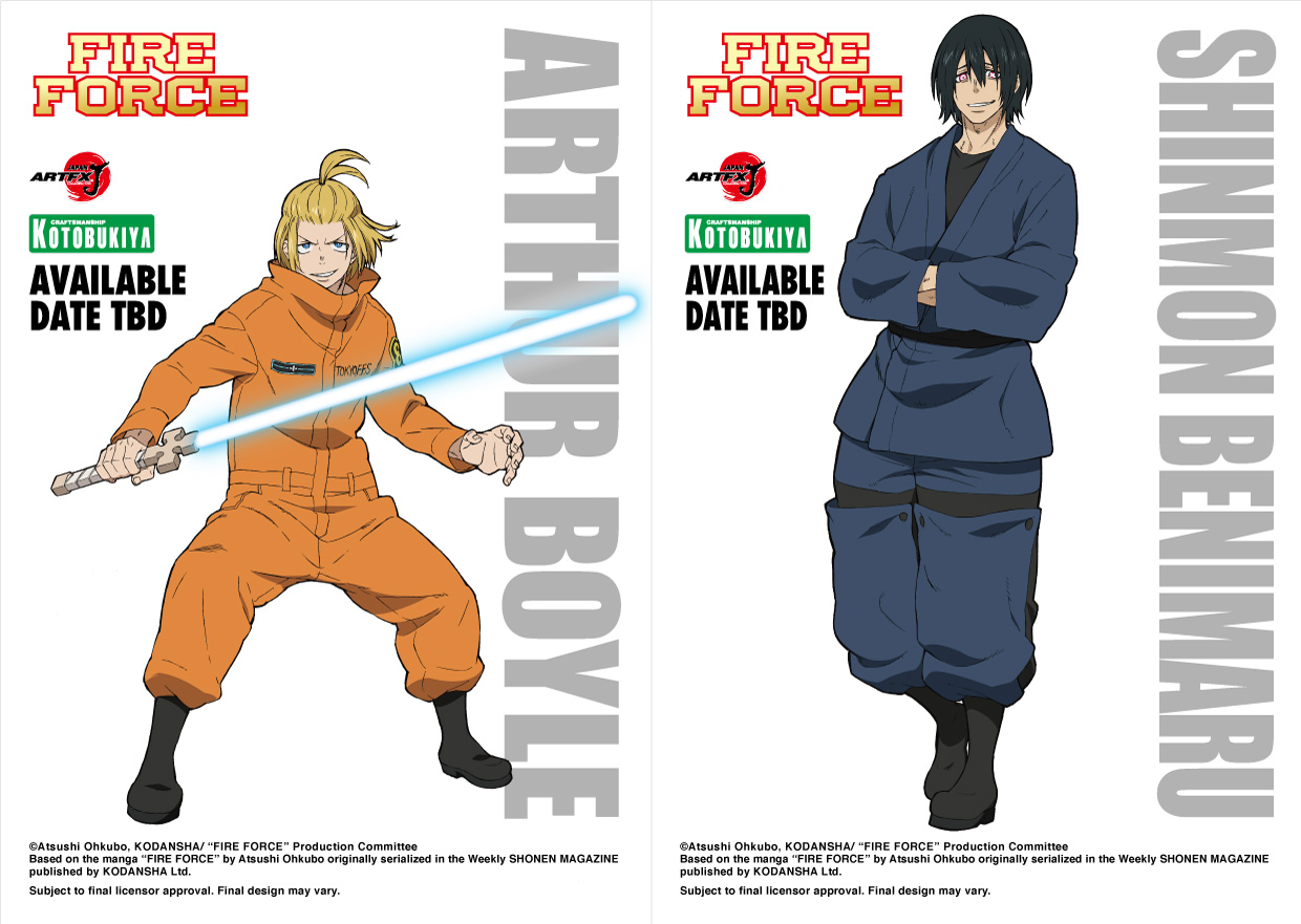 Fire Force Anime Arthur Boyle