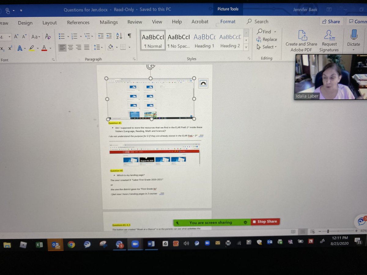 JenniferBaek3's tweet image. Sunday zoom? No problem! I work with amazing teachers at Millsap. So thankful. ❤️ @IdaliaLaber @cyfairMillsap 
#ItsWhatMustangsDo