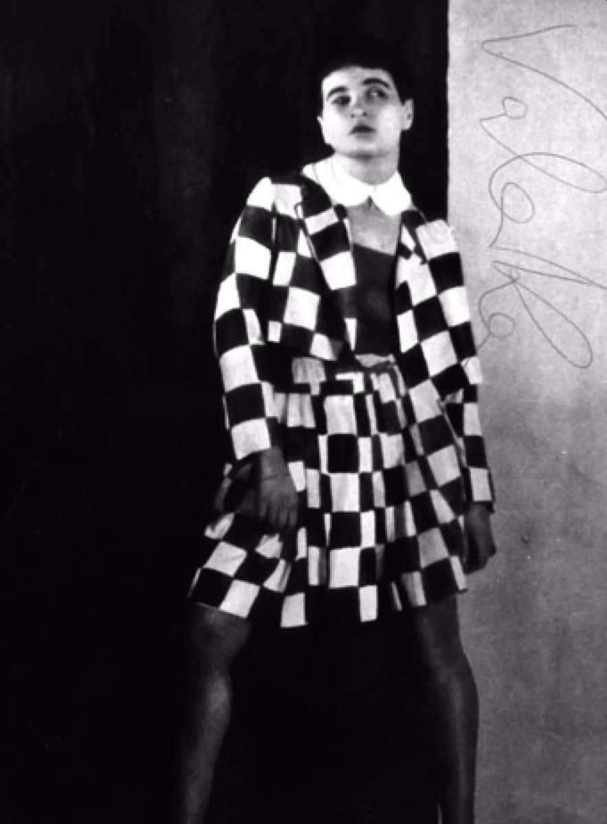 Side Note: Valeska Gert was a famously controversial German Cabaret dancer, pantomime performer and artist in the “fringe” bohemian Berlin art communities in the 1920’s. She is now considered an early pioneer who influenced the German (and U.S.) punk scene in the late 1970’s.