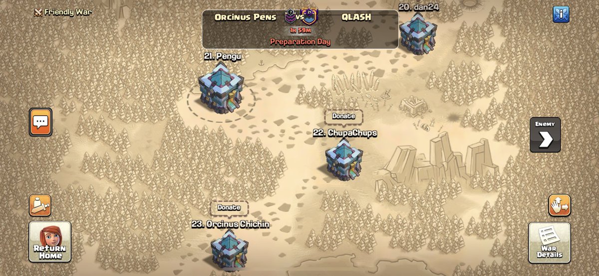 30v30 Fw against <a href="/AndrosFighters/">Andros Fighters</a>  

Good Luck and Have Fun!🍝