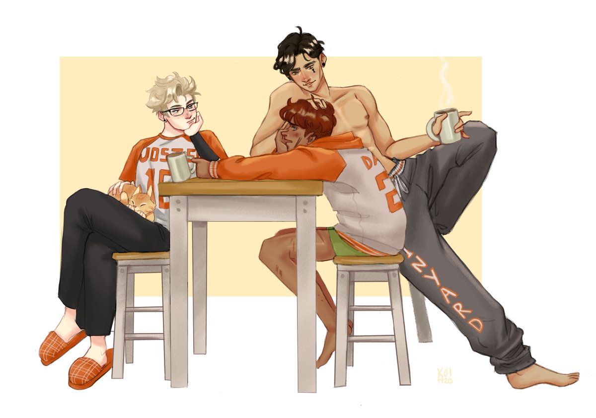 foxholdme's tweet photo. in this house we love kandreil! this is a fun commission I got to do! https://t.co/4Szx3gC3Xf
