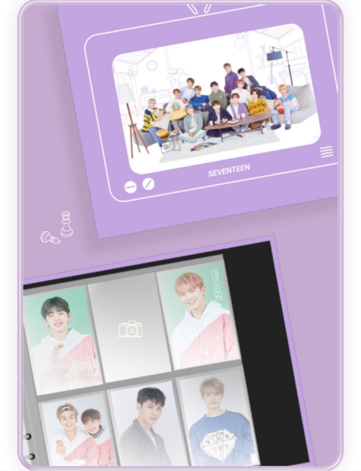 SVT 4th Fan Meeting SEVENTEEN in CaratLand Trading Card Binder