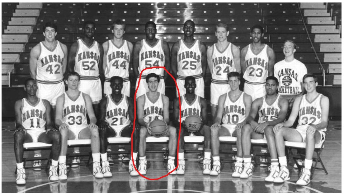 But in '88 another guard had taken his place.  @PacersKev was one of the "miracles" to play alongside  @CoachDManning. Danny got the glory that night (deservedly so!) but Kevin also had an amazing championship game against  @OU_MBBall. He was fearless!