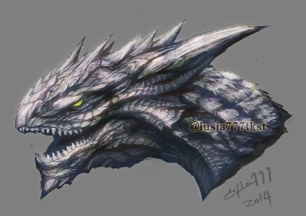 前に描いたドラゴンヘッドのボディを考えるラフ

#sketch #creaturedesign #smaugust2020
#creature #dragon #ドラゴン絵 #ドラゴンイラスト 